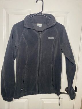 Columbia Charcoal Gray Full-Zip Fleece Jacket